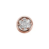 Charm Elements PIETRE PREZIOSE in Oro rosa Diamante DCHF8525.003